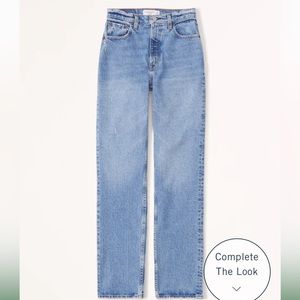 Abercrombie 90s straight jeans